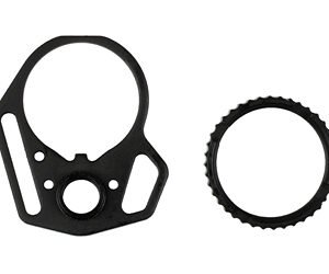 STRIKE MULTI END PLATE W/ CASTLE NUT BLK