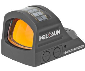 HOLOSUN HS407C-X2REFLEX SIGHT 2MOA DOT
